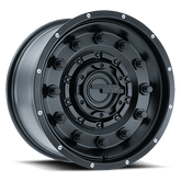 17" American Outlaw Dusty Road Wheel 🔥 17X8.5 +0 6X139.7 🔥 C.B 106 Satin Black Rim🔻✅